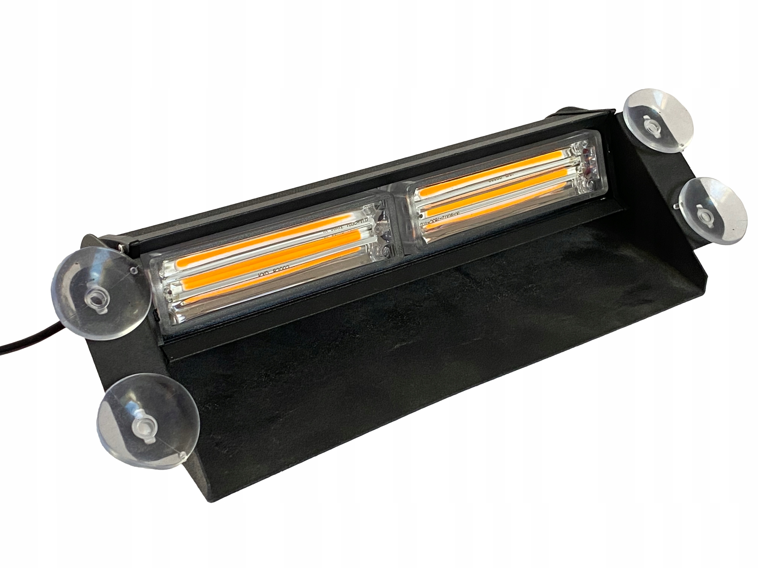 STROBOSKOP NA SZYBĘ KOGUT LAMPA POMARAŃCZOWA LED laweta przyssawki 3 TRYBY Producent części Inny