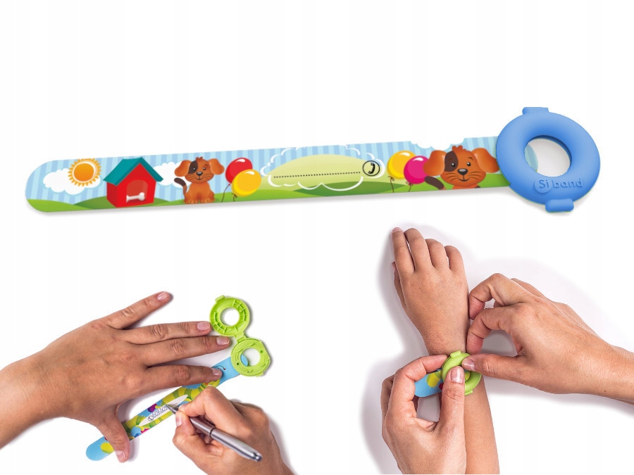 

Opaska identyfikacyjna wielorazowa dziecka Siband