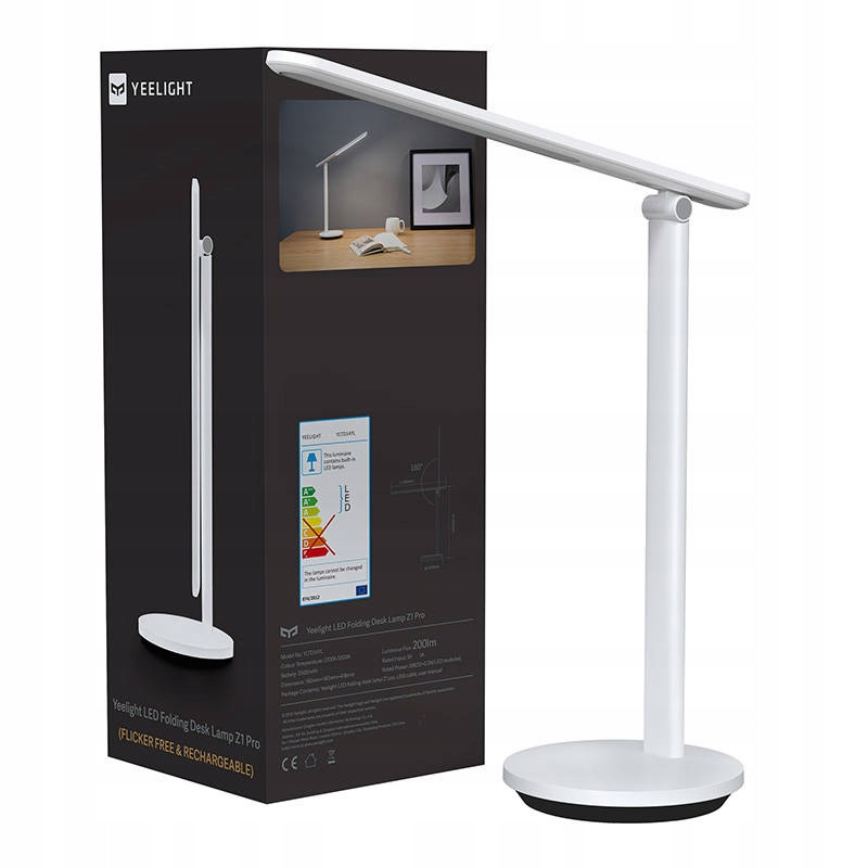 Akumulátorová Stolní Lampa Yeelight Z1 Pro S Nastavitelnou Jasností