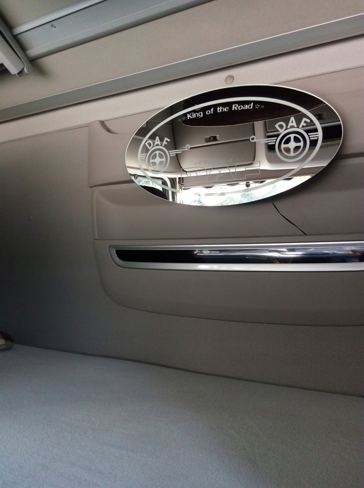 Lustro LED DAF 24v TIR podswietlane swiecace Weight with packaging 3 kg