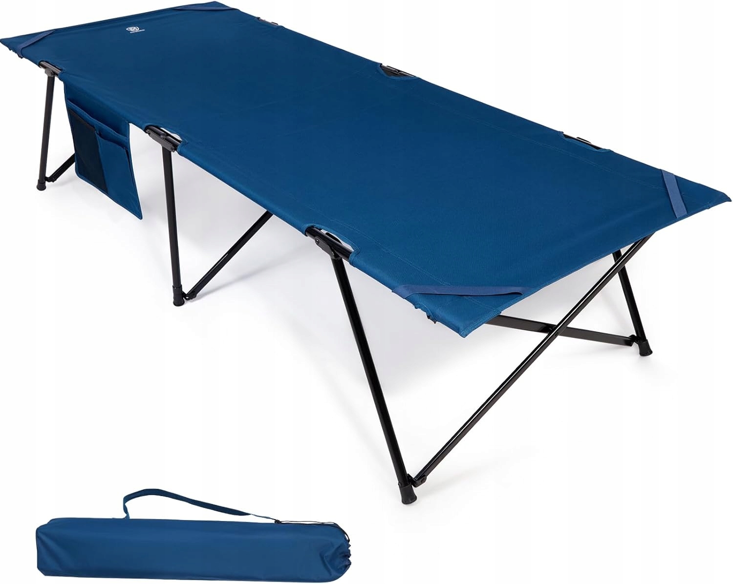 Ever Advanced skladacia kempingová posteľ s vreckom, prenosná taška