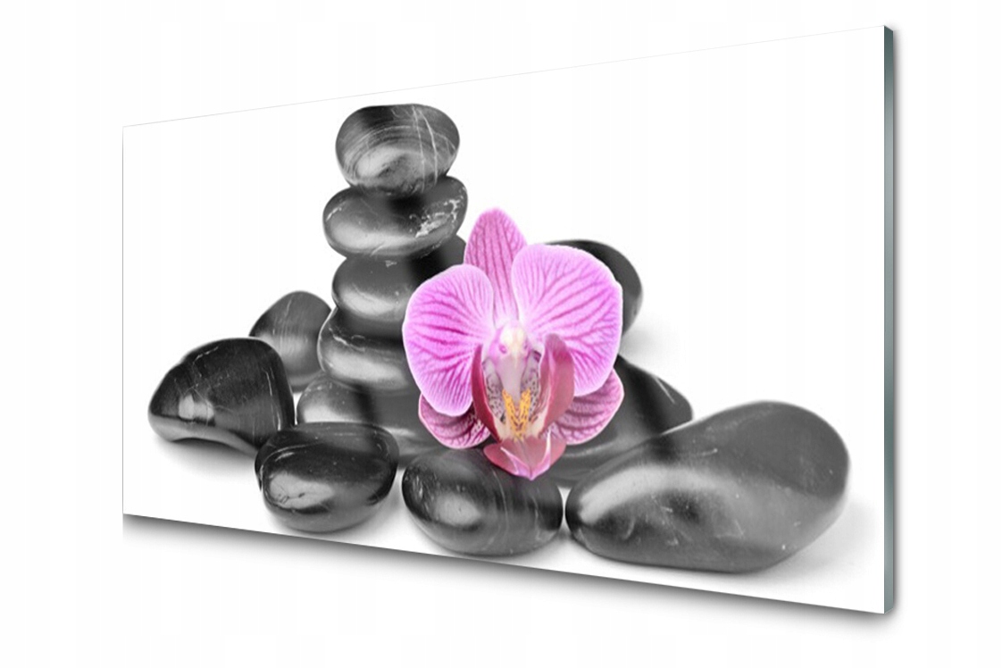 

Panel szklany dekor Kwiat Dekor 120x60 + Klej