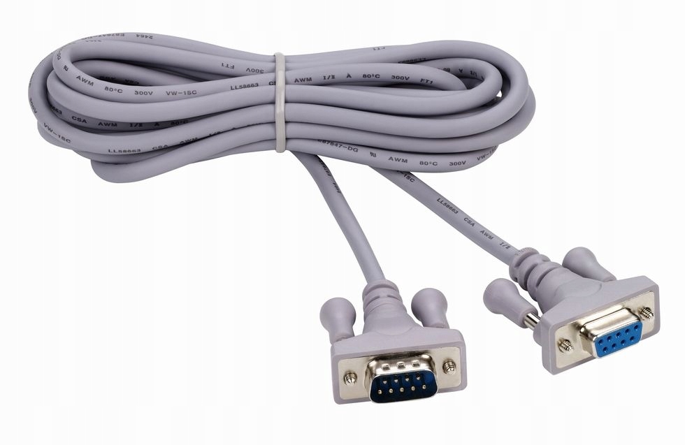 Kabel DB9 M. - DB9 Ż. 9-pin D-SUB VGA THOMSON 3m