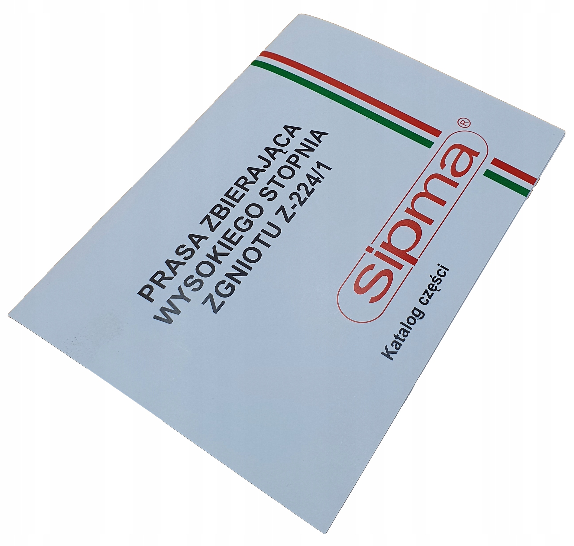 

Katalog części Prasy prasa kostkująca Sipma Z-224
