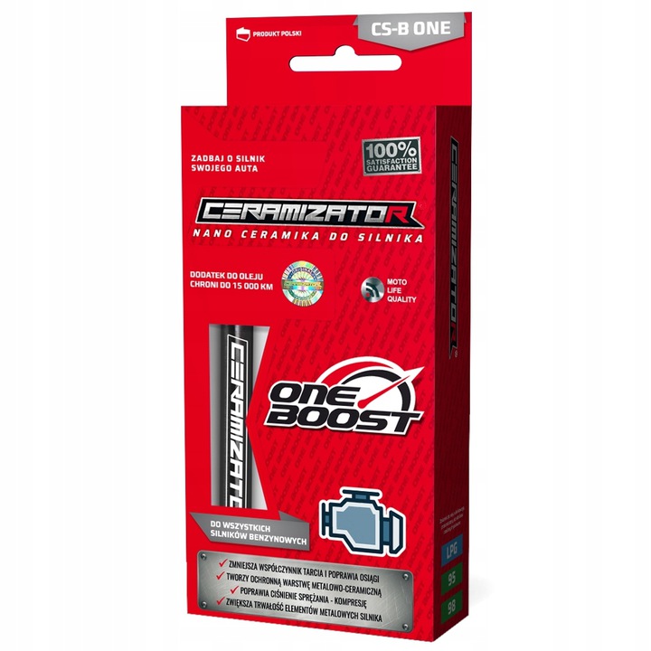 

Ceramizator Cs-b One Boost do silników Benzynowych