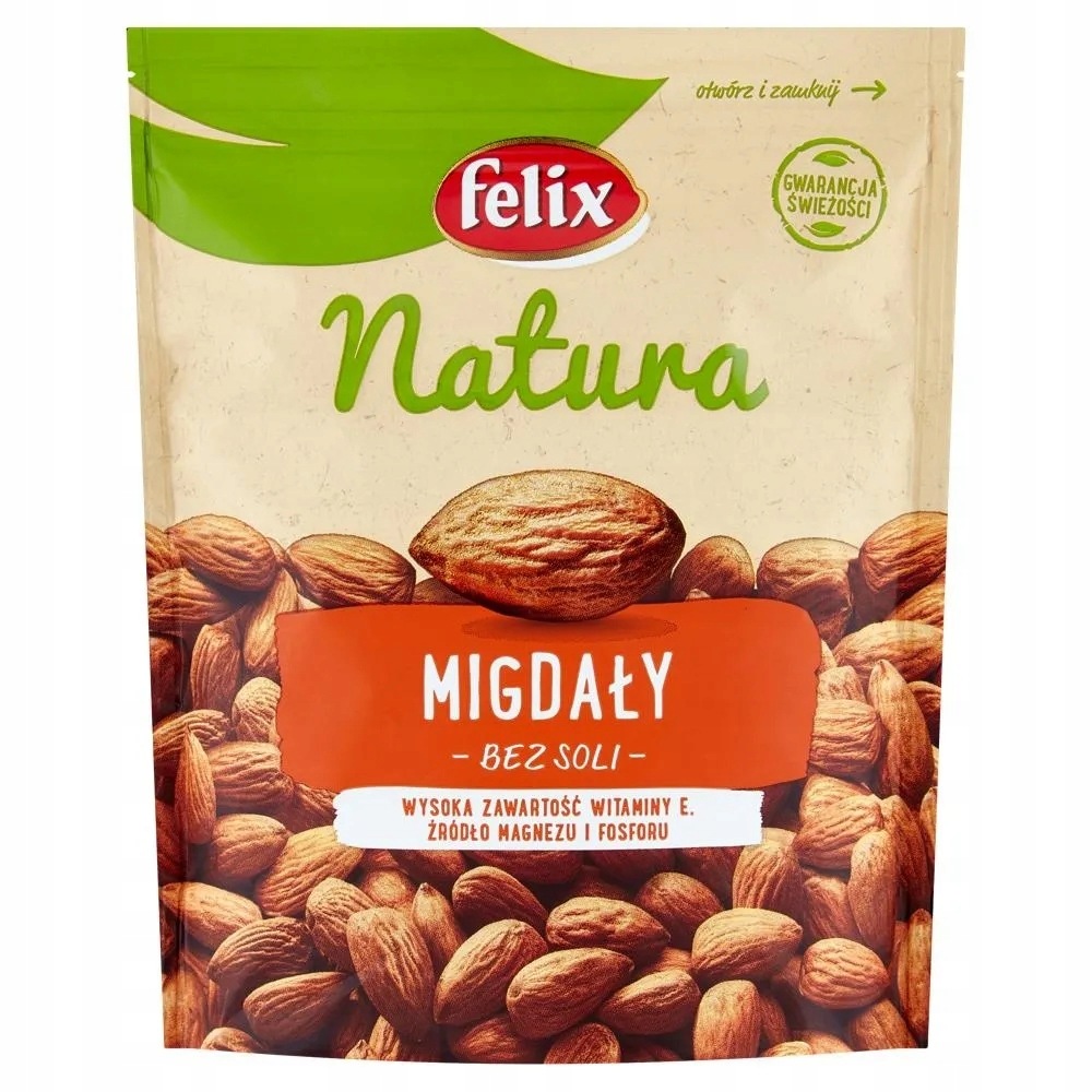 8 Sztuk Felix Natura Migdały 200G