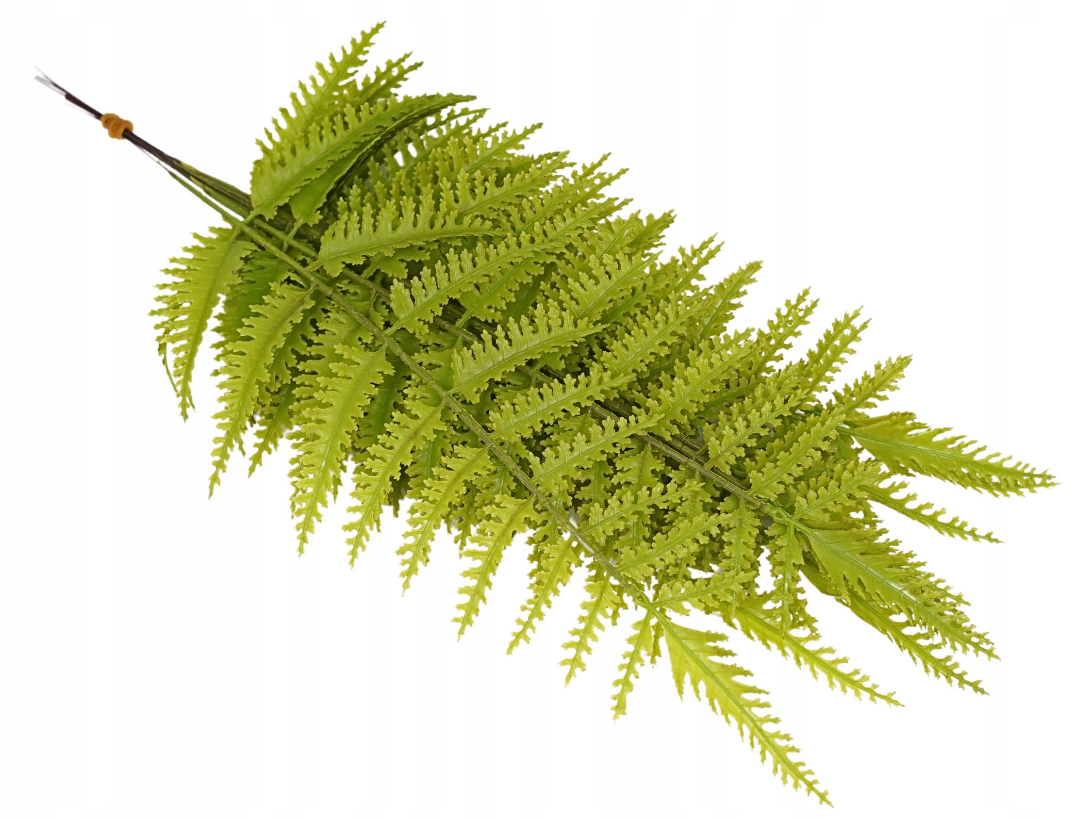 6x SZTUCZNA PAPROTKA 37 cm PAPROĆ JAK ŻYWA GAŁĄZKA SILIKONOWY LIŚĆ NA PIKU Typ inny