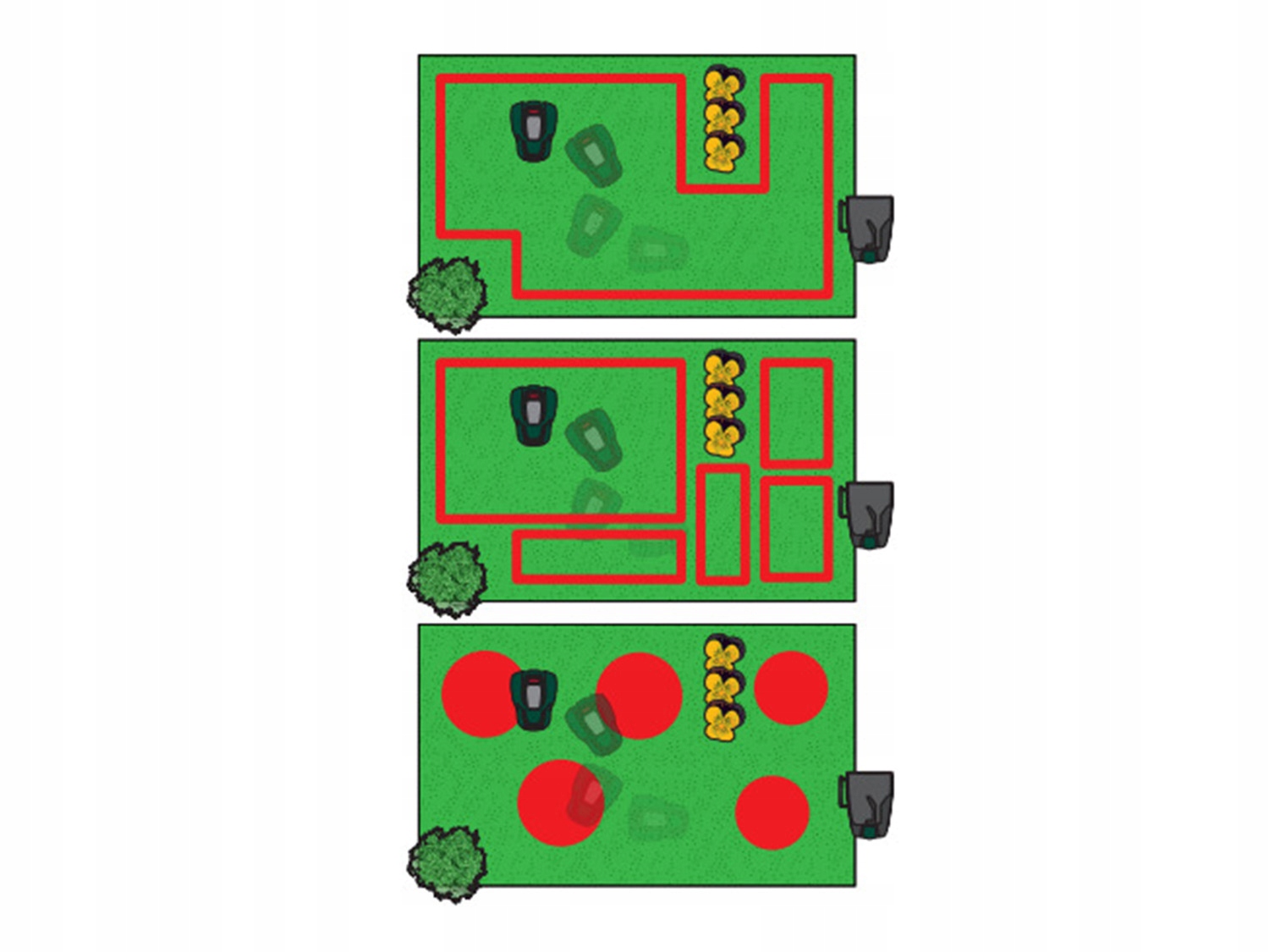 ROBOT KOSZĄCY PARKSIDE PMRDA 20-LI B2 20V 1000 m2 Z APLIKACJĄ KOSIARKA 22cm Marka Parkside