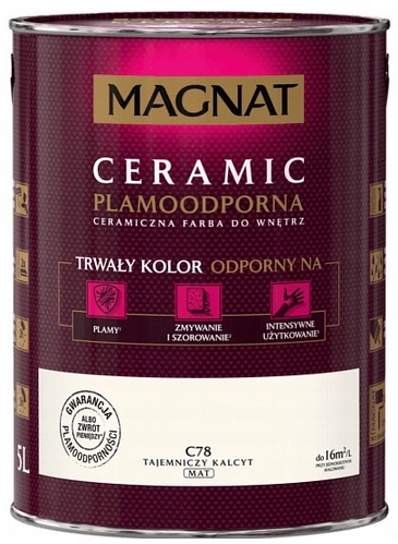 Magnat Ceramic Farba Ceramiczna Do Ścian Tajemniczy Kalcyt C78 5L
