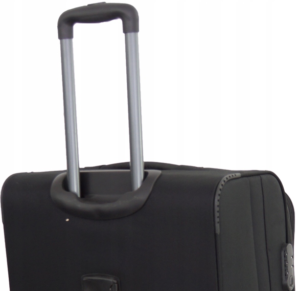 WALIZKA DUŻA NA KÓŁKACH PODRÓŻNA 1700 MIĘKKA MATERIAŁOWA TORBA BAGAŻ Model 1702