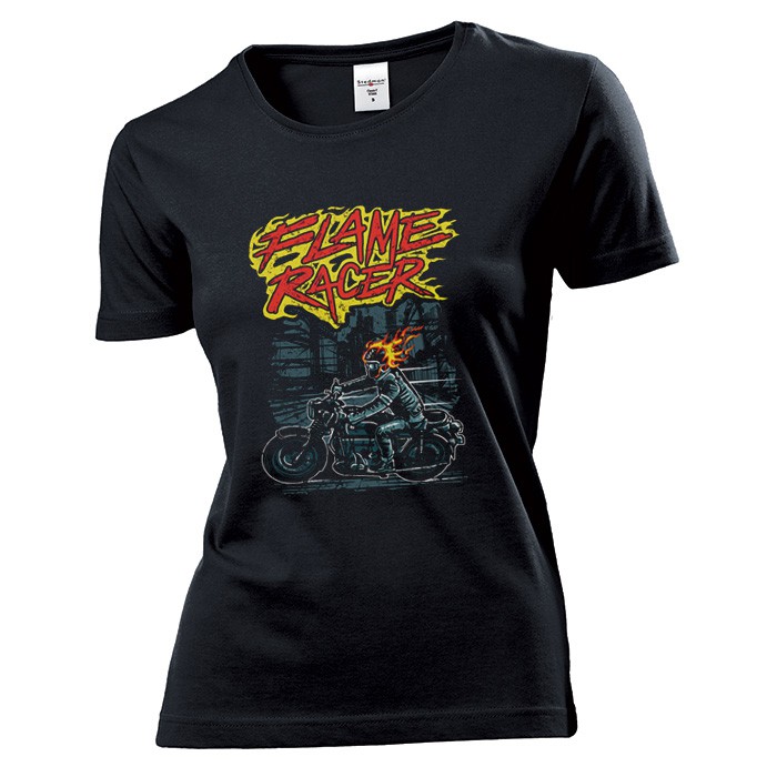 

Koszulka damska Ghost Rider Flame Racer c L