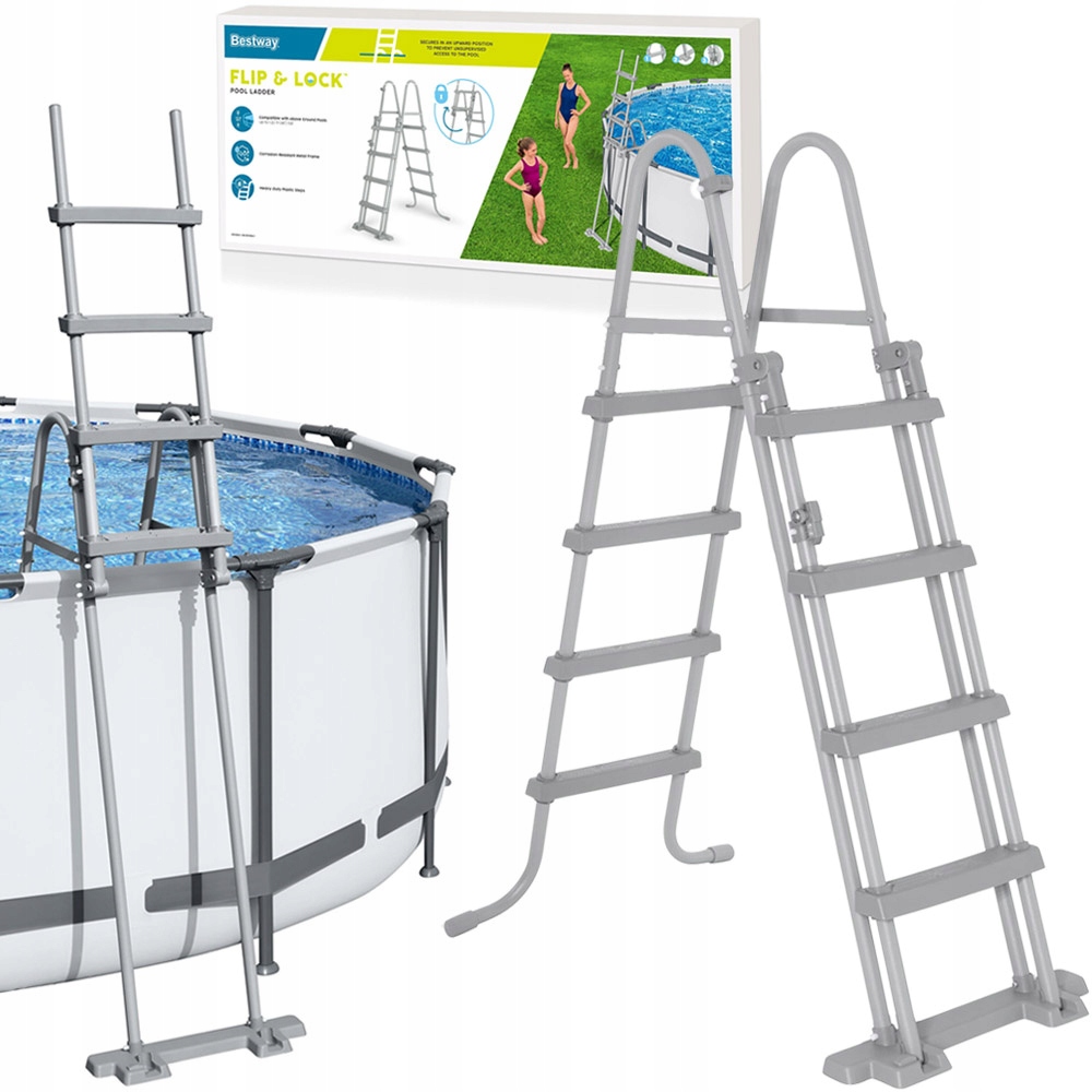 Bestway DRABINKA do basenu 122cm 58331