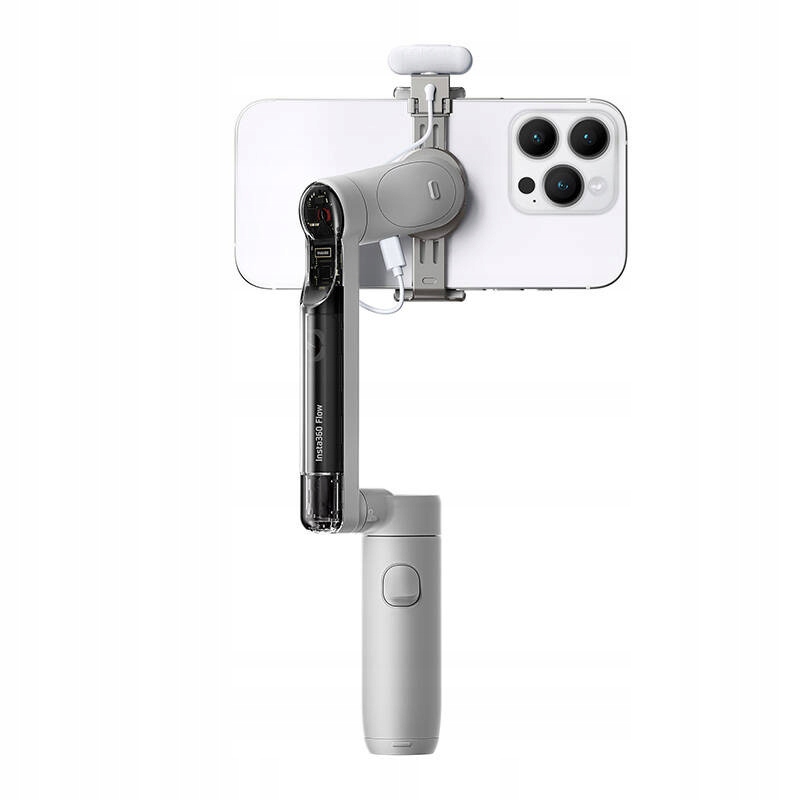 Insta360 Flow Creator Kit Gimbal pro telefon Šedá selfie tyč Deep Track