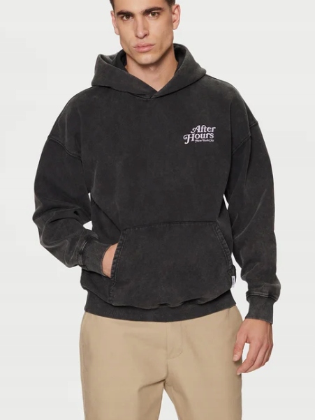 Only & Sons Mikina 22032074 Černá Oversize S