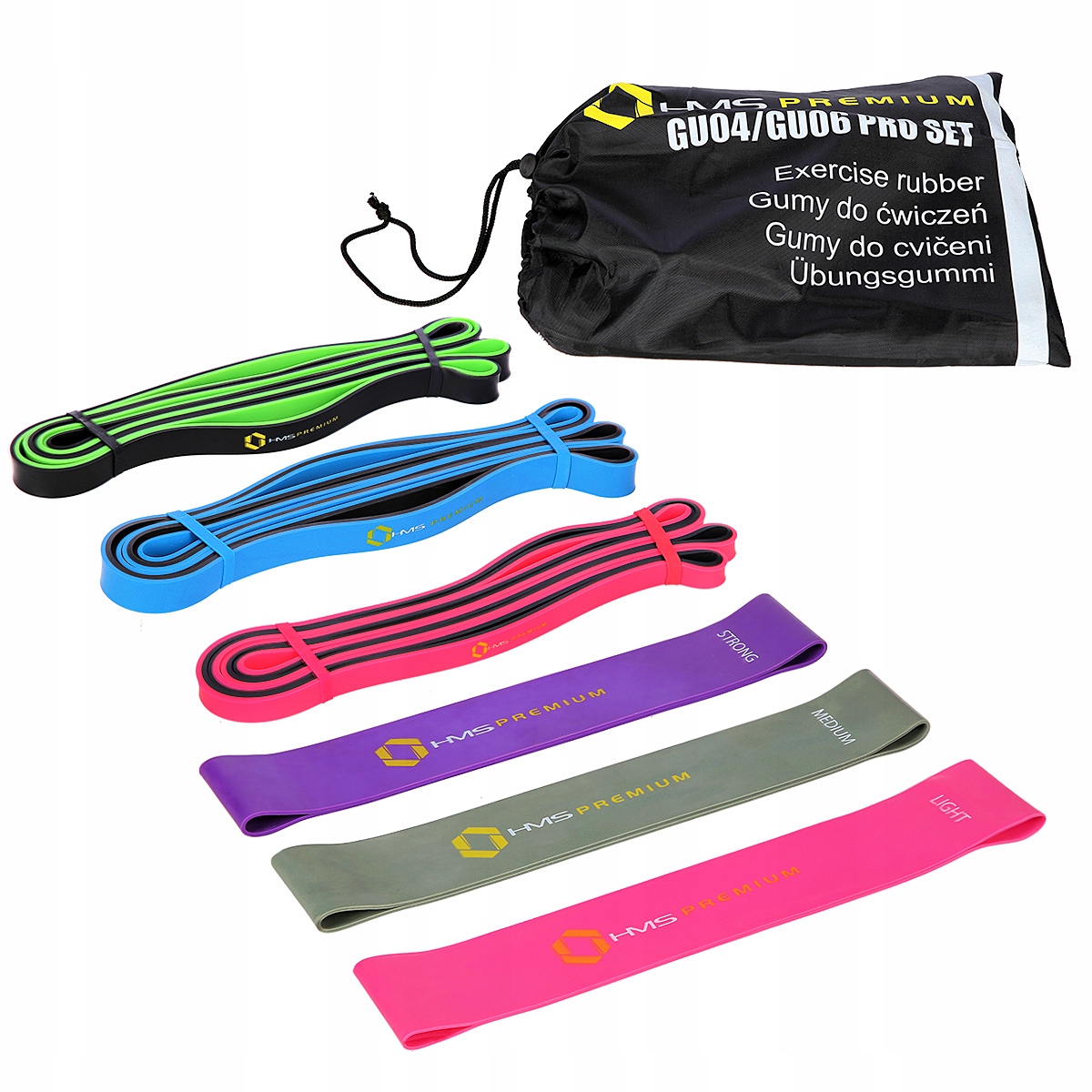 Sada Odporových Gum Pro Cvičení Popruhy Odporové Gumy Pro Protahování Fitness