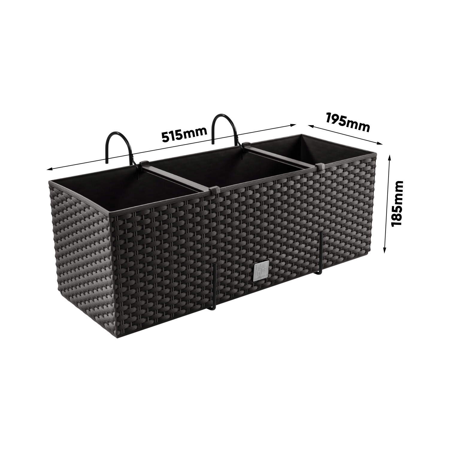 Doniczka z hakami RATO CASE DRTC500 + system Umbra Kod producenta PRO-DRTC500HAK-440U