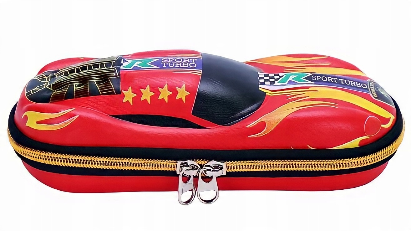 

Piórnik Szkolny Samochód Wyścigowy Auto Cars 3D