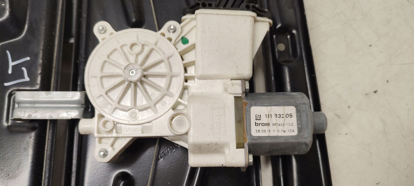 window regulator left rear part mechanism Opel Astra H Cabrio 1,8 16V