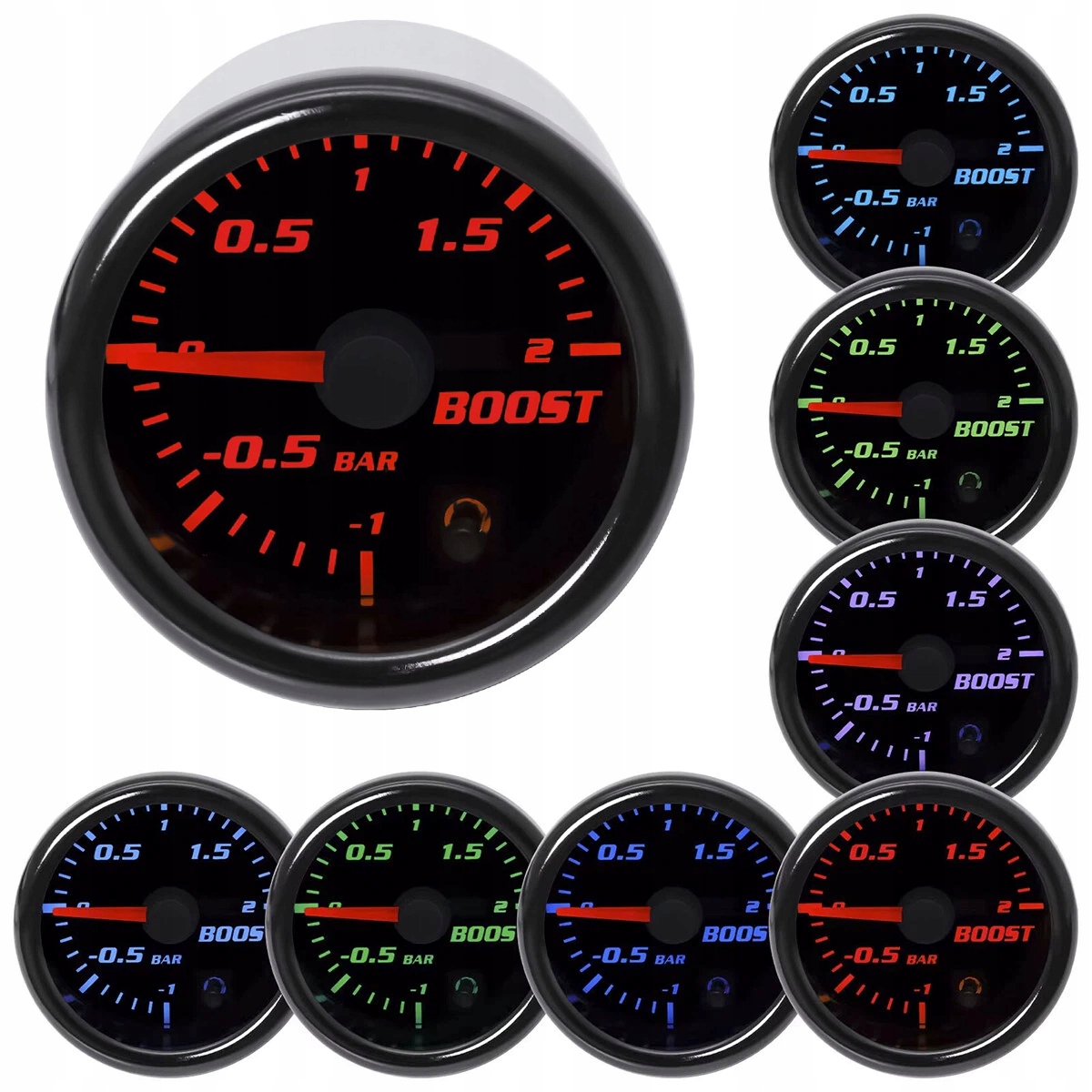 Indikátor přeplňovacího tlaku Turbo turbíny Sada