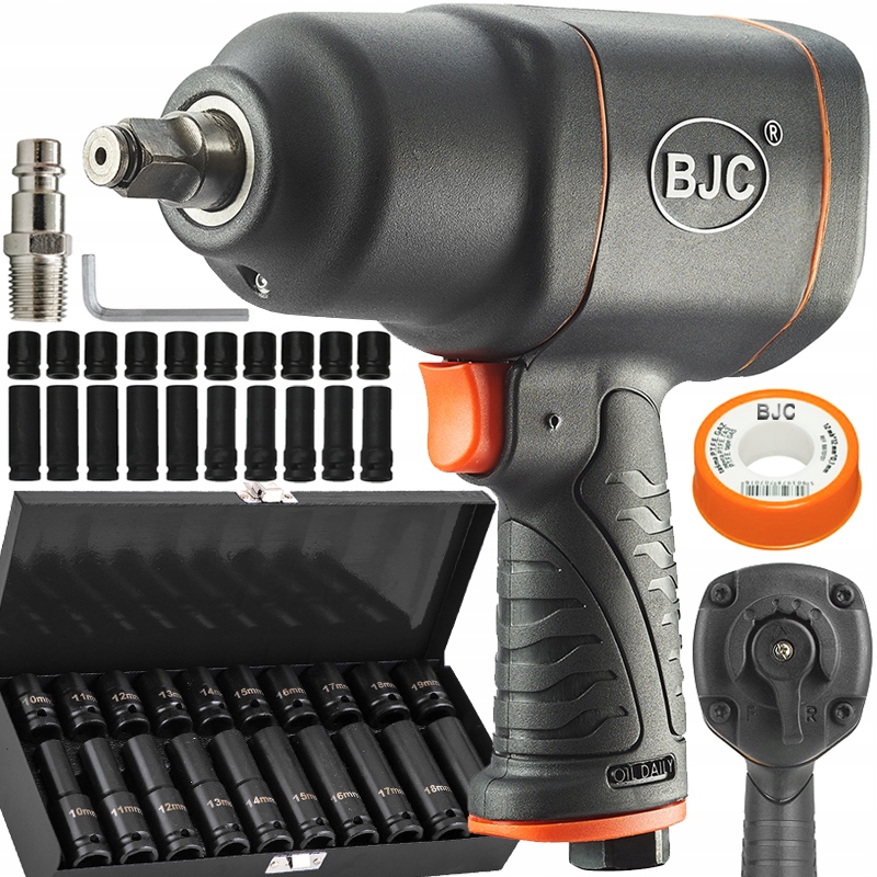 

Udarowy Klucz Pneumatyczny Bjc kół 1/2 Nasadki