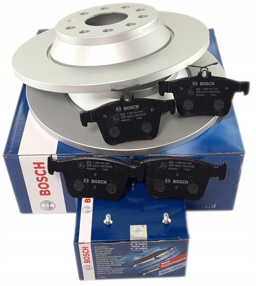 Диски задні SUPEBR III PASSAT B8 TIGUAN KPL