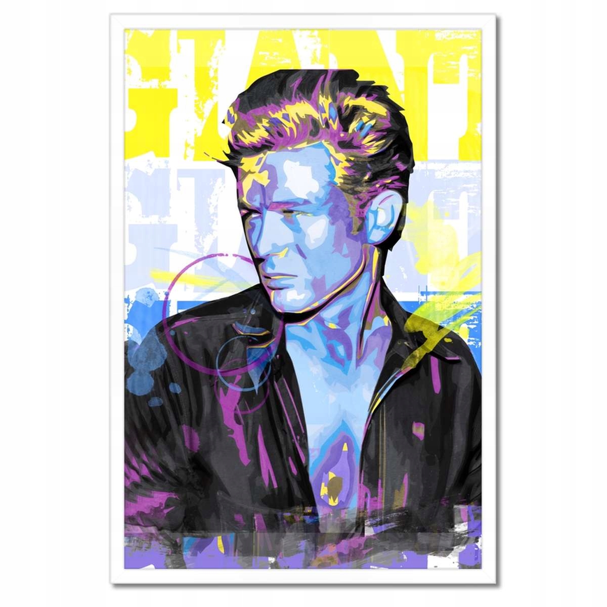 Plakáty v rámu 40x60 James Dean Známý herec