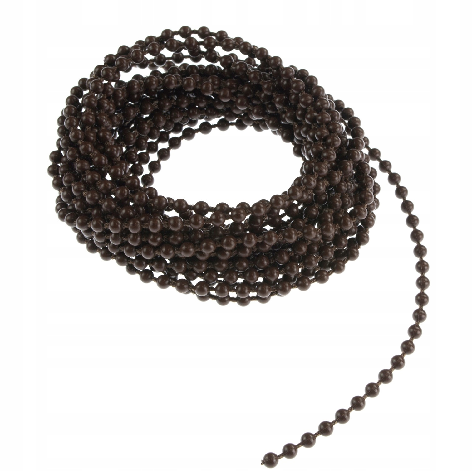 

Kulkowy łańcuszek do rolet 4,4mm ciemny brąz