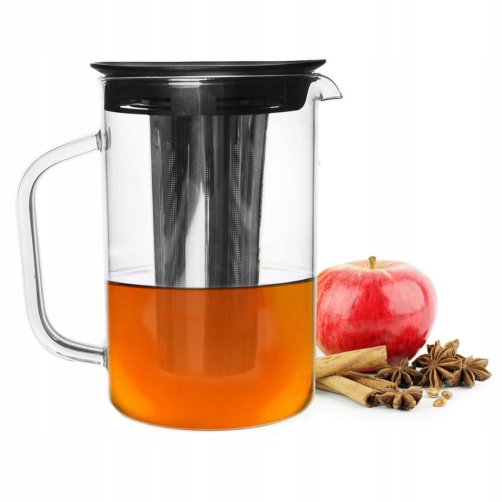 

Dzbanek Do Herbaty z zaparzaczem szklany 1,6 l