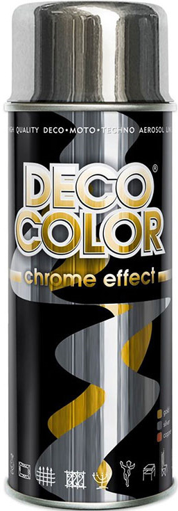 

Lakier z efektem lśniącego metalu chrom. srebrny