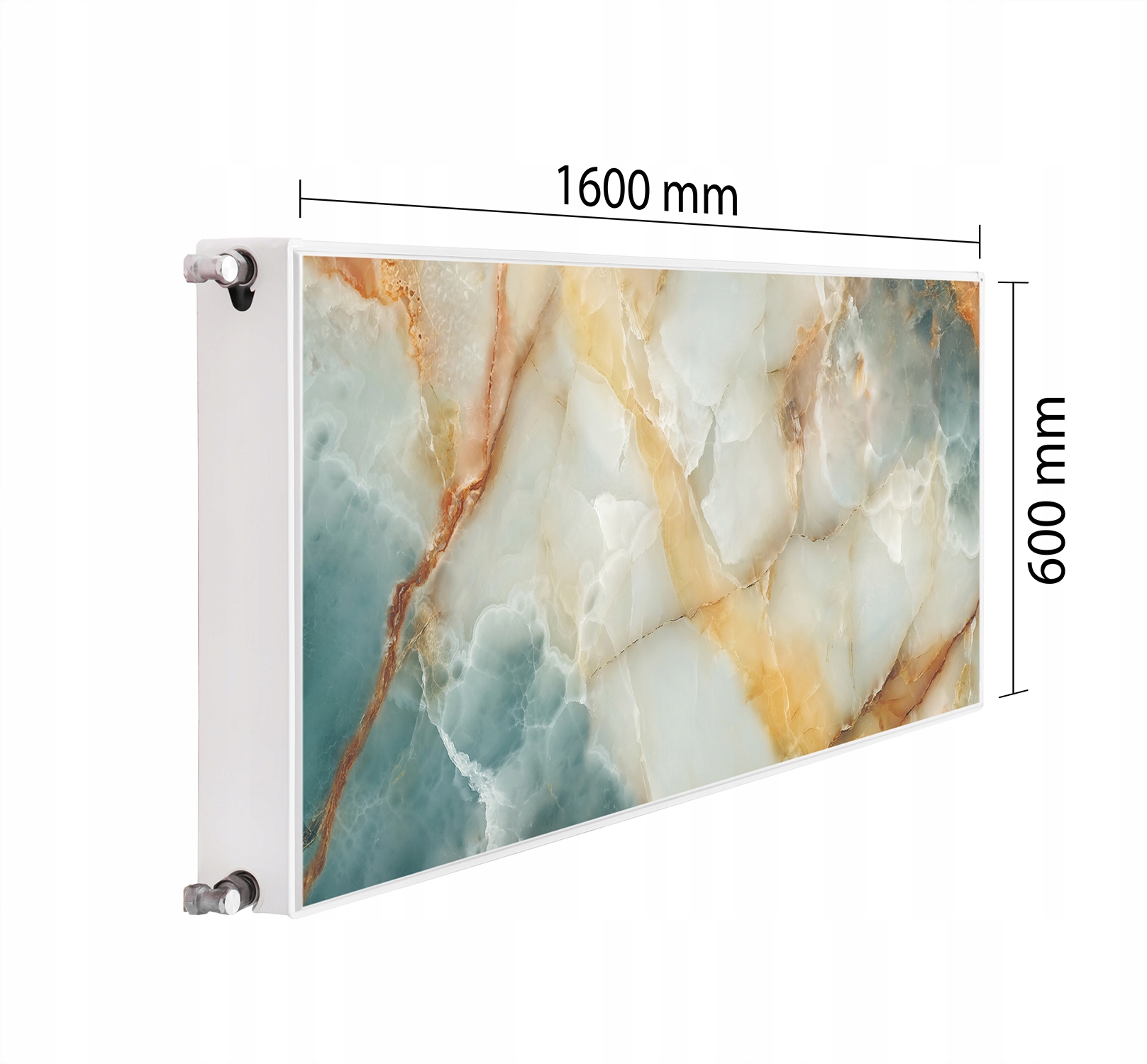 Magnetická Krytka Na Radiátor 160x60 Marmur Mata Magnet