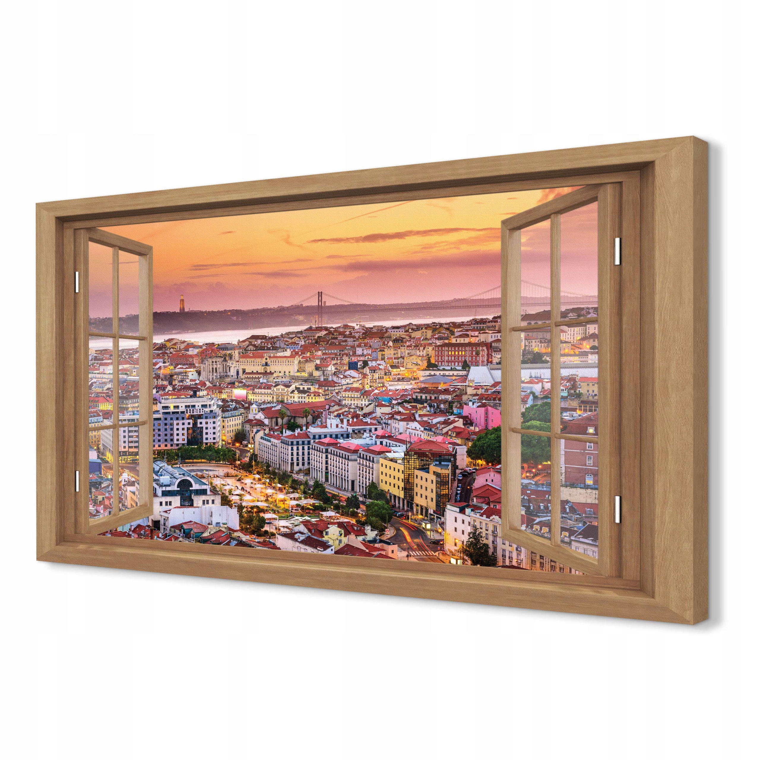 Foto obraz na plátne 120x80 Mesto domy Lisabon