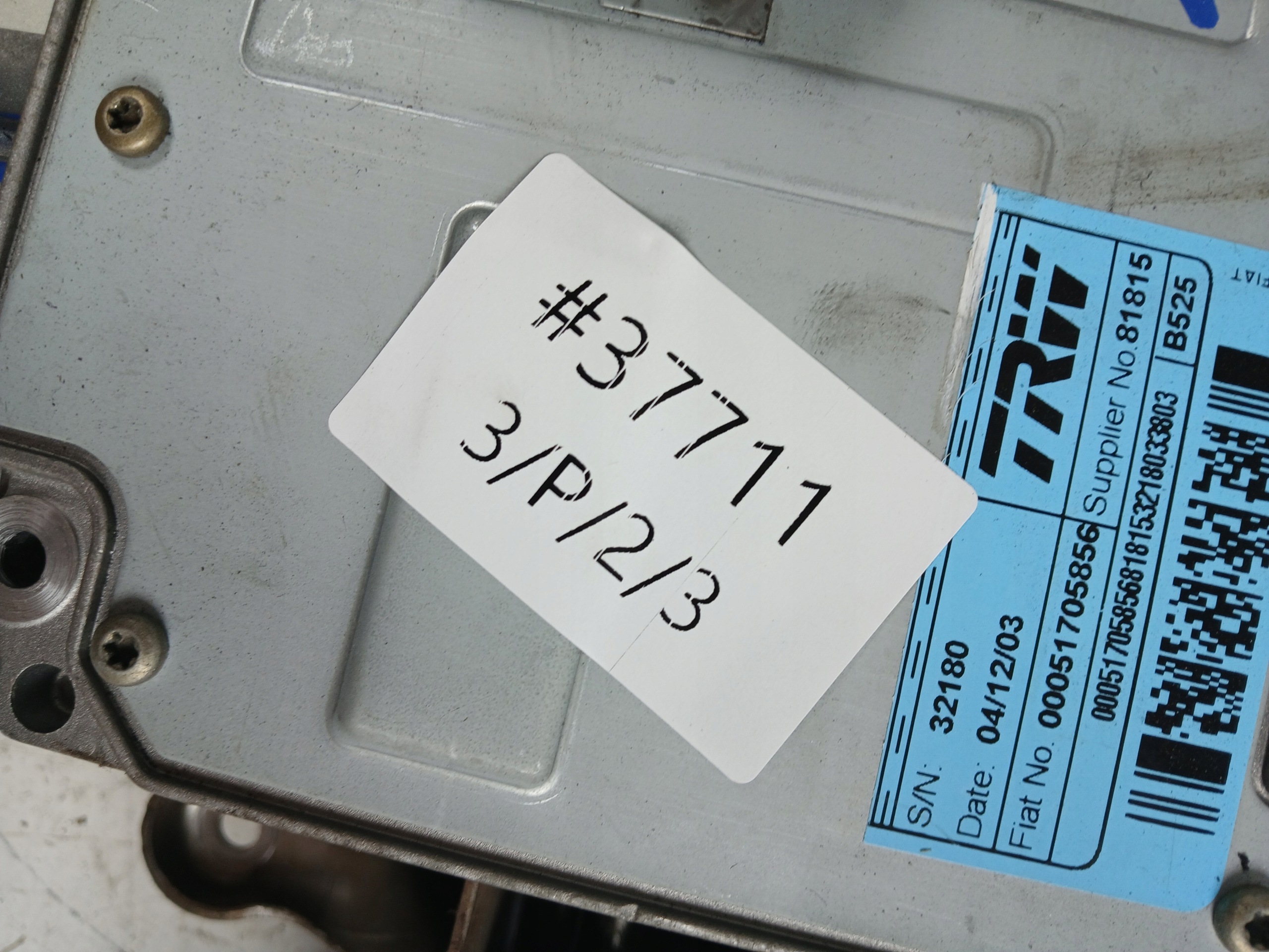 FIAT IDEA steering wheel rod control electrics 00051705856