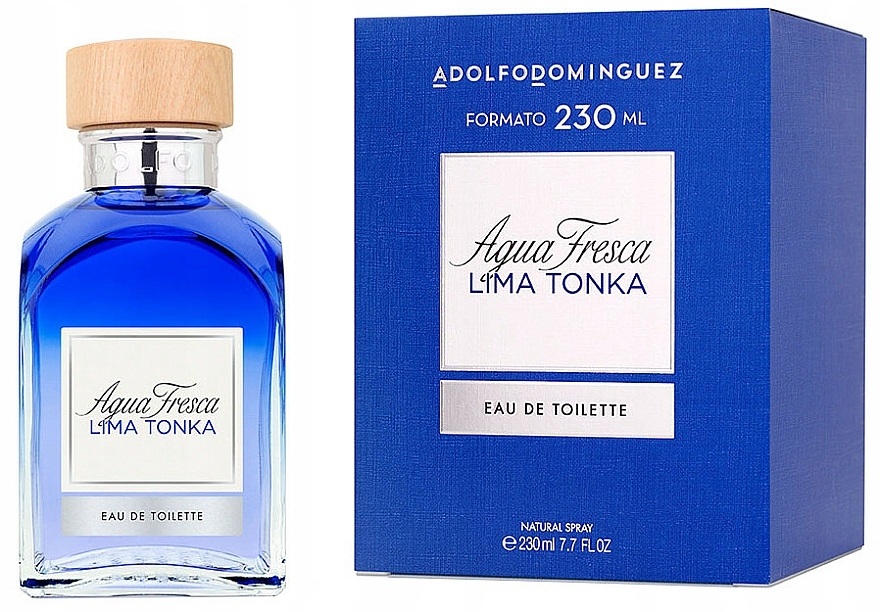 Adolfo Dominguez Agua Fresca Lima Tonka Toaletní Voda 230 ML Pro Muže