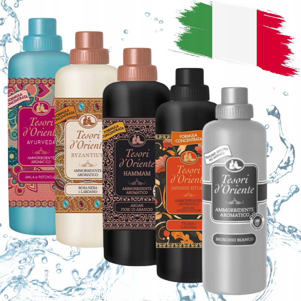 Levně EAN_Tesori d'Oriente Sada italských oplachovacích přípravků 5 x 760 ml