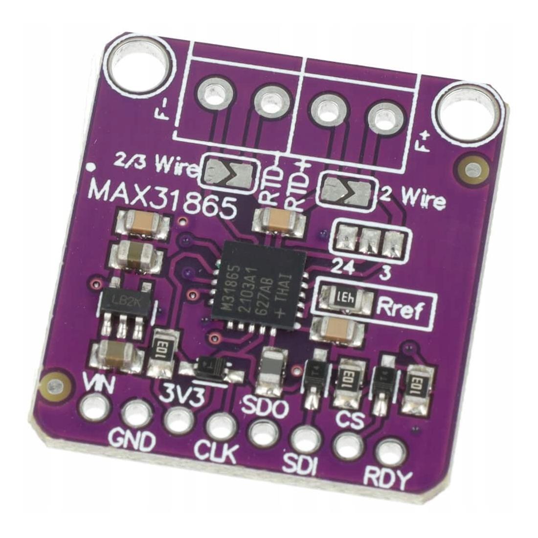 Wzmacniacz MSALAMON MAX31865 Przetwornik PT100