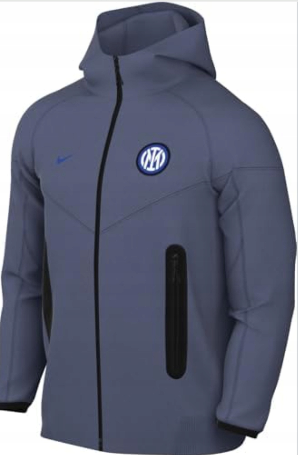 Nike Bluza piłkarska męska Nike Inter Milan Tech Fleece Windrunner Roz. XXL
