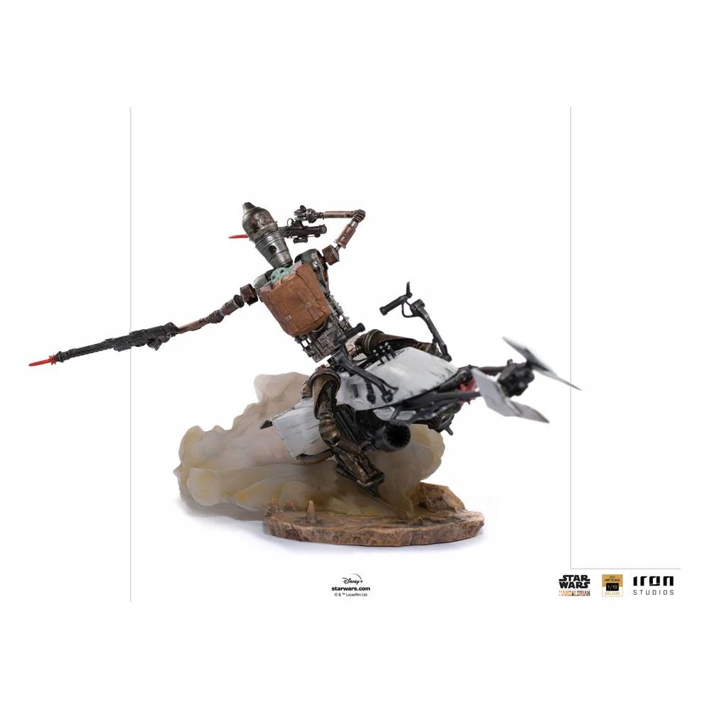IG-11 & The Child Star Wars The Mandalorian Deluxe Art Scale 1/10 Figurka 2