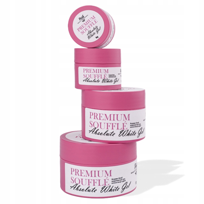 Pink Premium Soufflé Absolute White Gel gel gel (30 g)