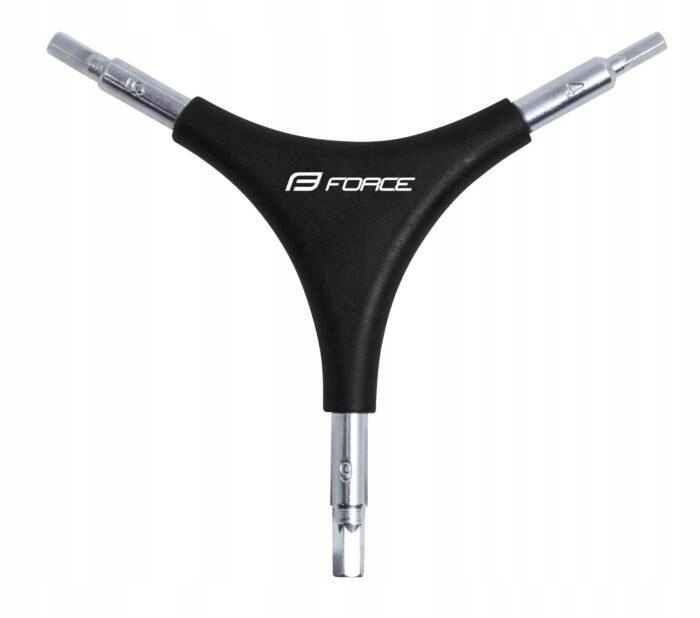 KLUCZ IMBUSOWY FORCE 3 ŁAPY 4/5/6