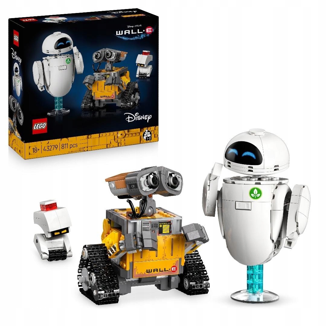 Lego(r) Disney Pixar 43279 Wall-E a Eva