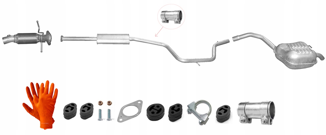 Ford S-max 2.0 (2006-2011) – Výfukový Systém