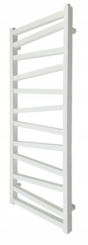 Koupelnový Radiátor Žebřík Bílý 47 CM Inox 120/50 Polský Výrobce