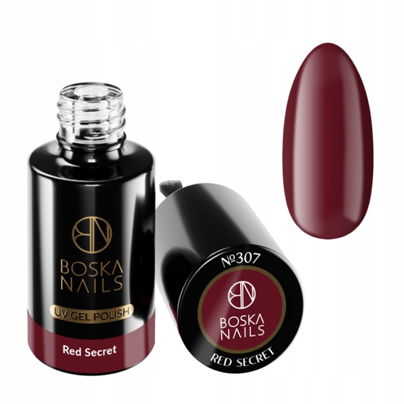 

Boska Nails Lakier hybrydowy 6ml Red Secret 307