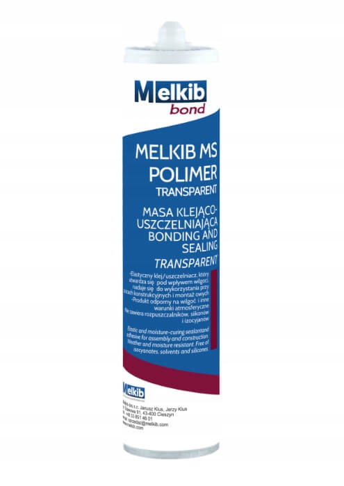 

Melkib Ms Polimer Transparent 290ml klej
