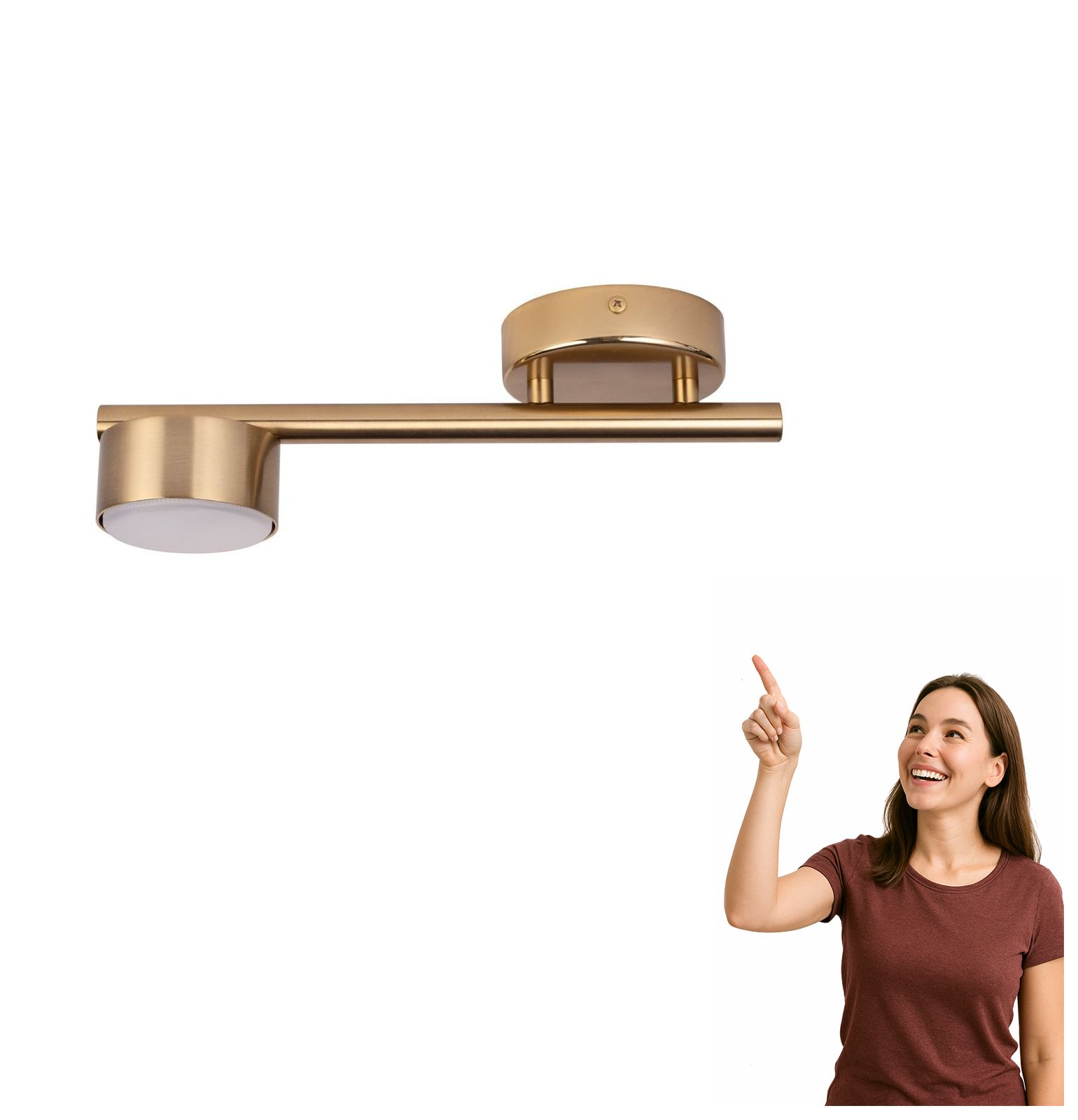 Stropná lampa Punto 1 40823 Sigma Lighting