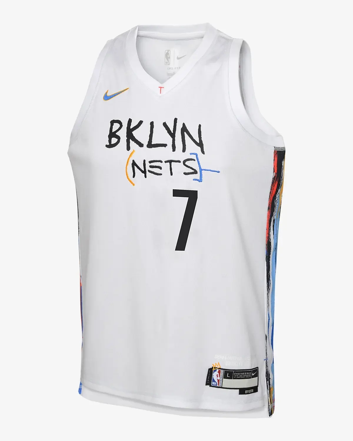 Koszulka Nike Dri-FIT Brooklyn Nets Kevin Durant 2022/23 rozm S 140-150cm