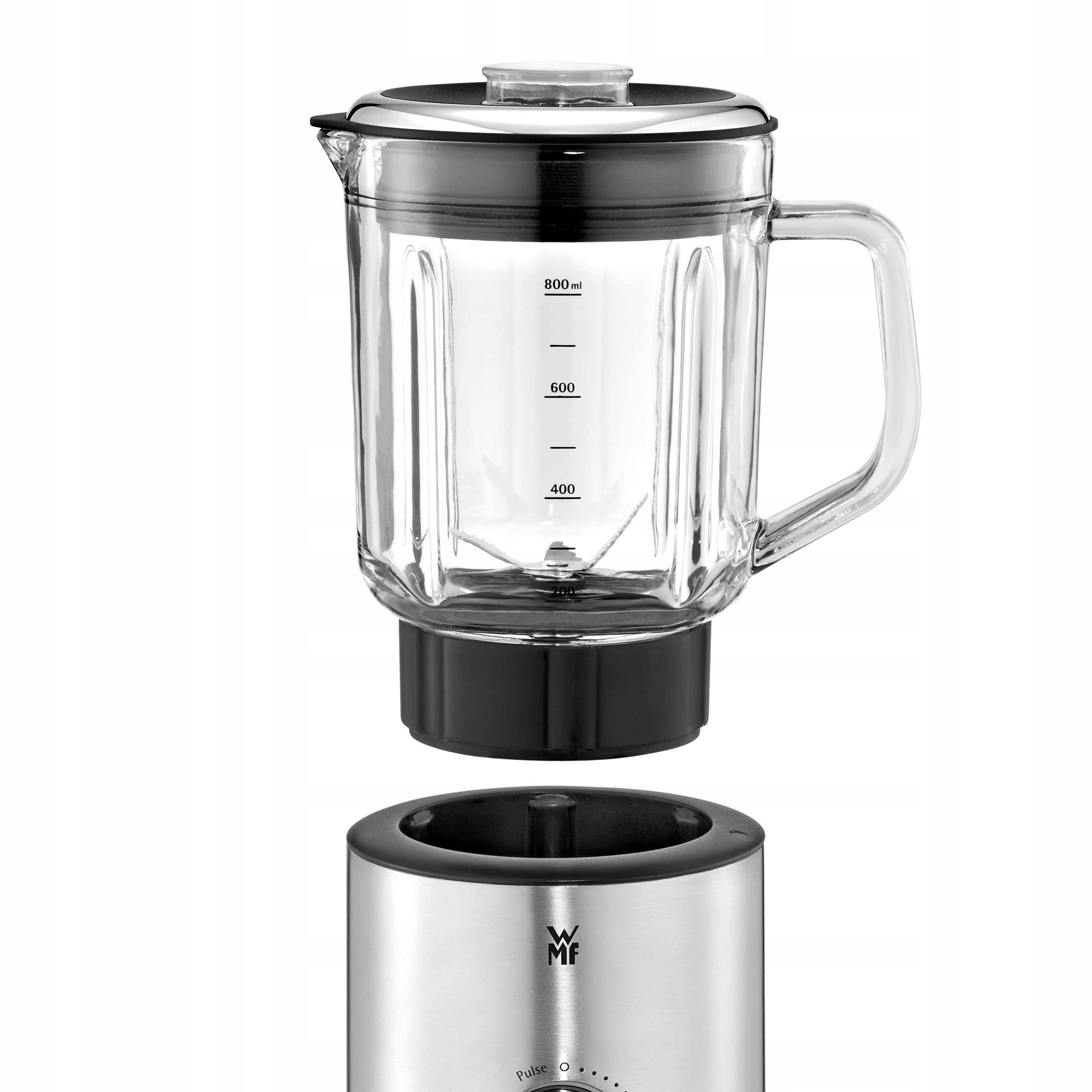 WMF Kompaktowy Blender Mini 400W Szklany Pojemnik 0,8L Cromargan — miniatura 3