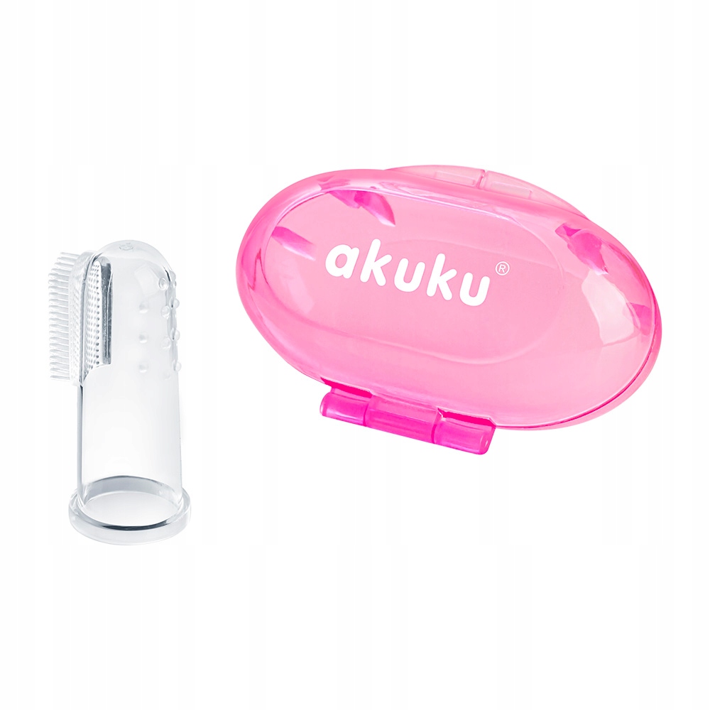 

Szczoteczka do zębów na palec Akuku etui