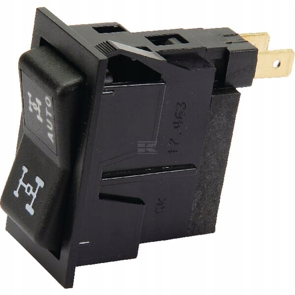 Kolébkový přepínač (I)-0-(II) momentální-vypnuto-momentální, 6-pin, pohon 4WD 17463000 Cobo