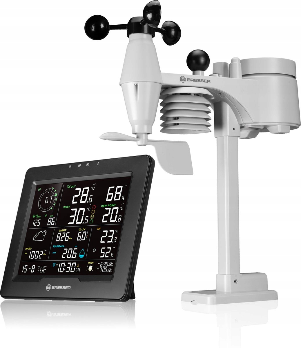 Stacja pogodowa Bresser 8w1 Wlan